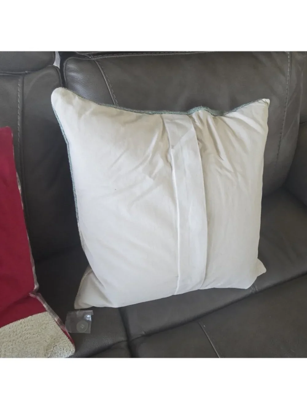 2 Pottery Barn Embroidered Winger Scene Snowman Pillow  / Cover 18